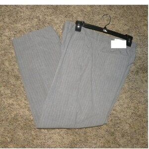 Men Size 33 x 30 - Grey Stripe Slacks/Pants by Gap (Relaxed Fit)